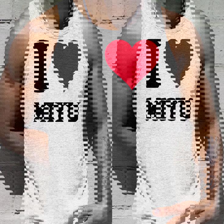 I Love Miyu タンクトップ 彼への贈り物
