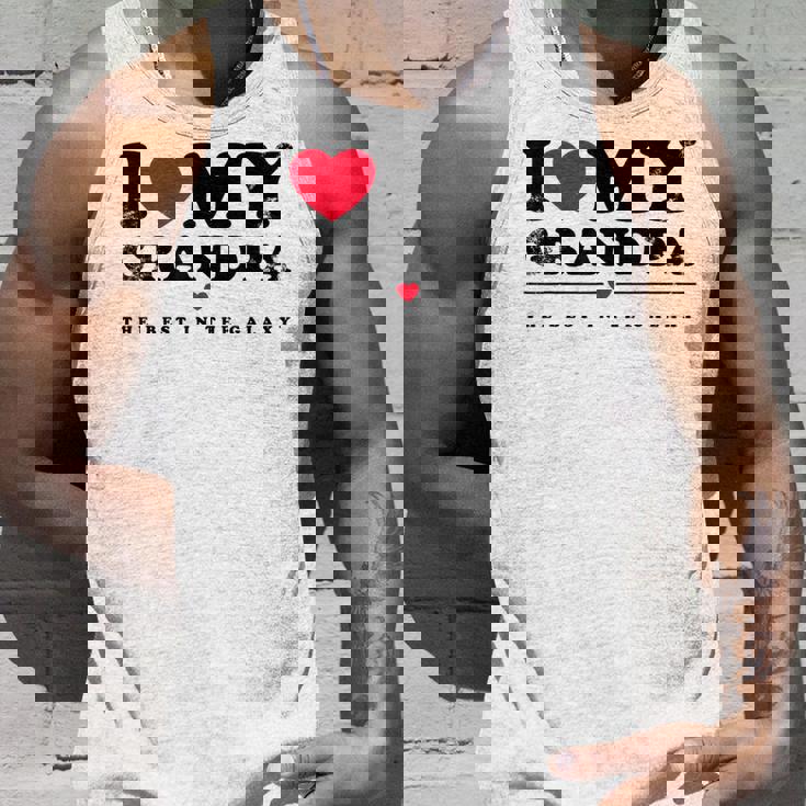 I Love My Grandpa I Heart My Grandpa タンクトップ 彼への贈り物