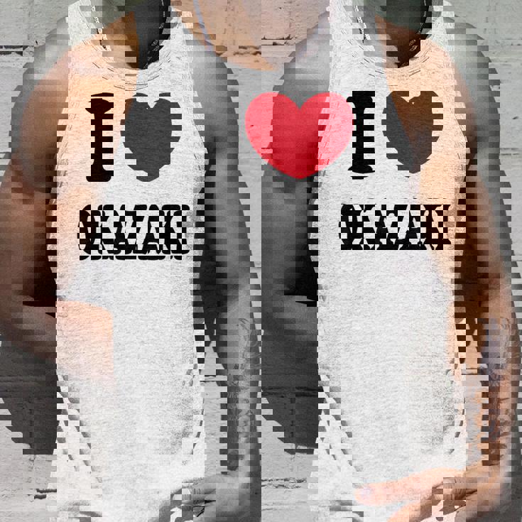 I Love Okazaki 岡崎大好き タンクトップ 彼への贈り物