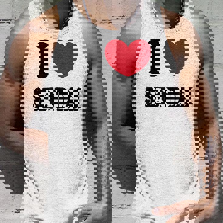 I Loveendai 仙台大好き タンクトップ 彼への贈り物