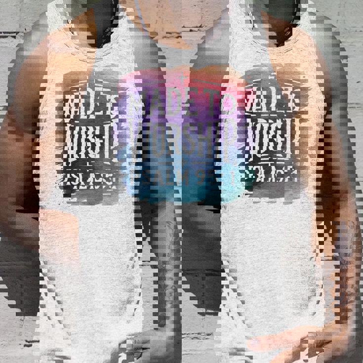 Made To Worship シャツ 礼拝シャツ メンズ & レディース God タンクトップ 彼への贈り物