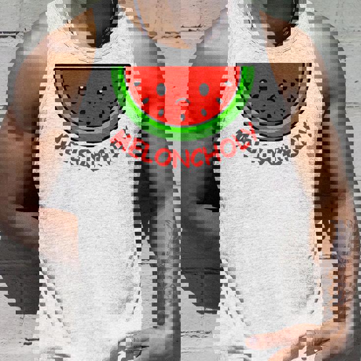 Meloncholy 面白い スイカ しゃれ フルーツ好き。 タンクトップ 彼への贈り物