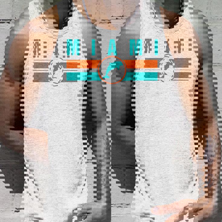 Mia マイアミ ローカルスタンダード Mia レトロ ドルフィン マイアミ Fl クラシック タンクトップ 彼への贈り物