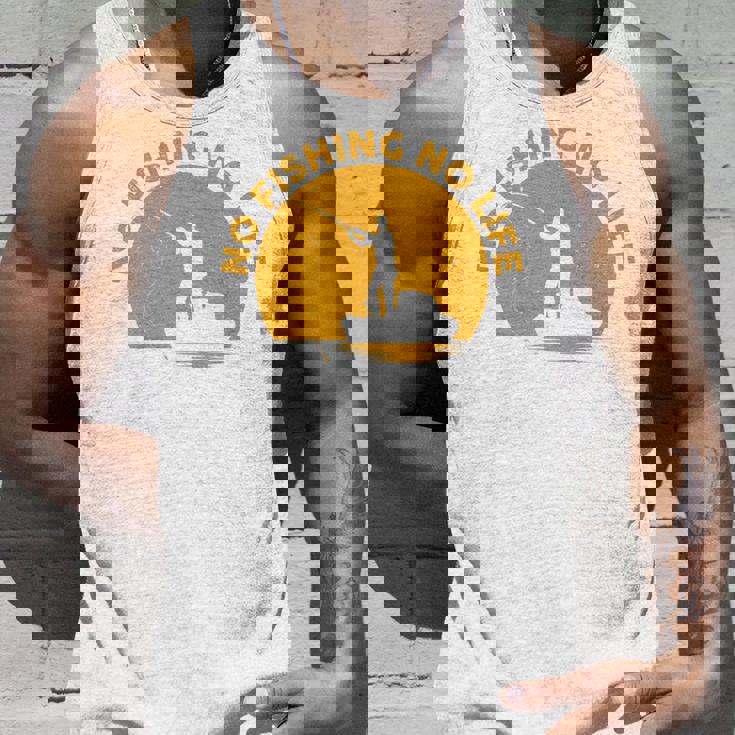 No Fishing No Life 釣り フィッシング ロゴ プリント 長袖tシャツ タンクトップ 彼への贈り物