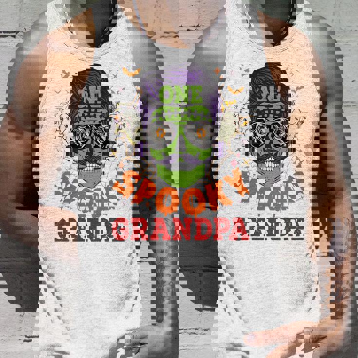 Onepooky Grandpa ハロウィン ホラーマン サングラス ファミリー 長袖tシャツ タンクトップ 彼への贈り物