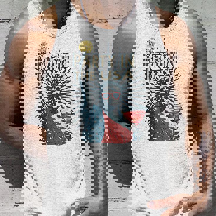 Party In The Usa 自由の女神シャツ 面白い 7月4日 タンクトップ 彼への贈り物