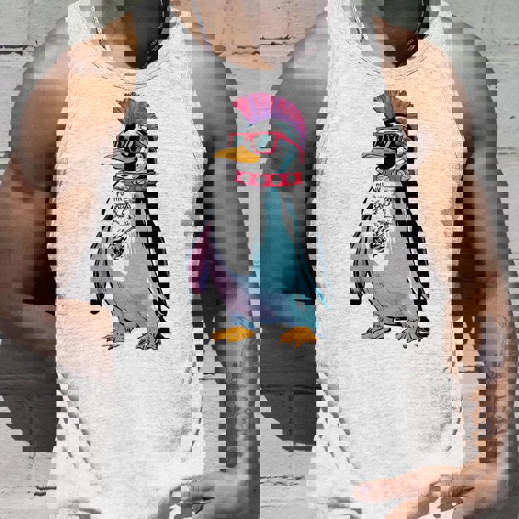 Punkuin 面白い パンクロック パンクロック ペンギン 長袖tシャツ タンクトップ 彼への贈り物