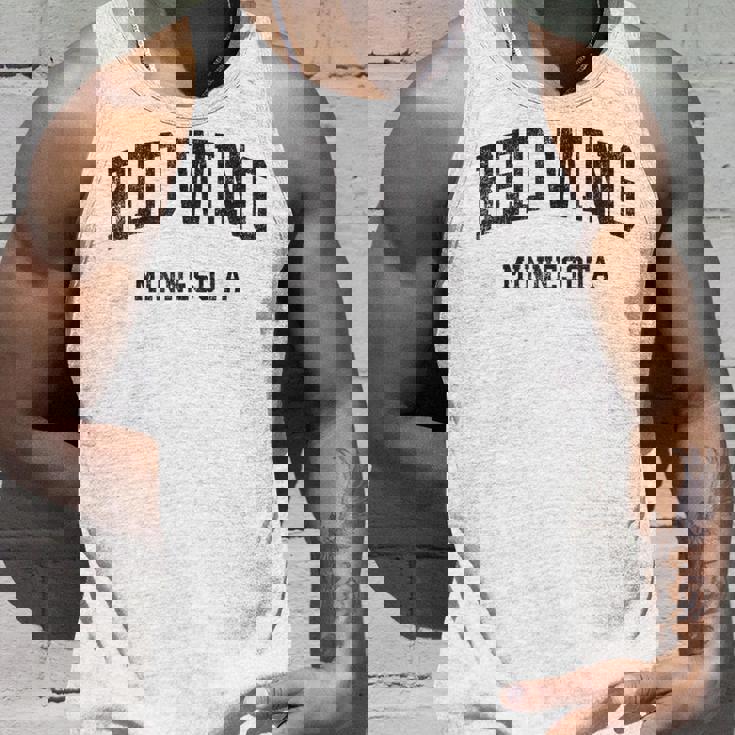 Red Wing ミネソタ Mn ヴィンテージ アスレチック スポーツデザイン タンクトップ 彼への贈り物