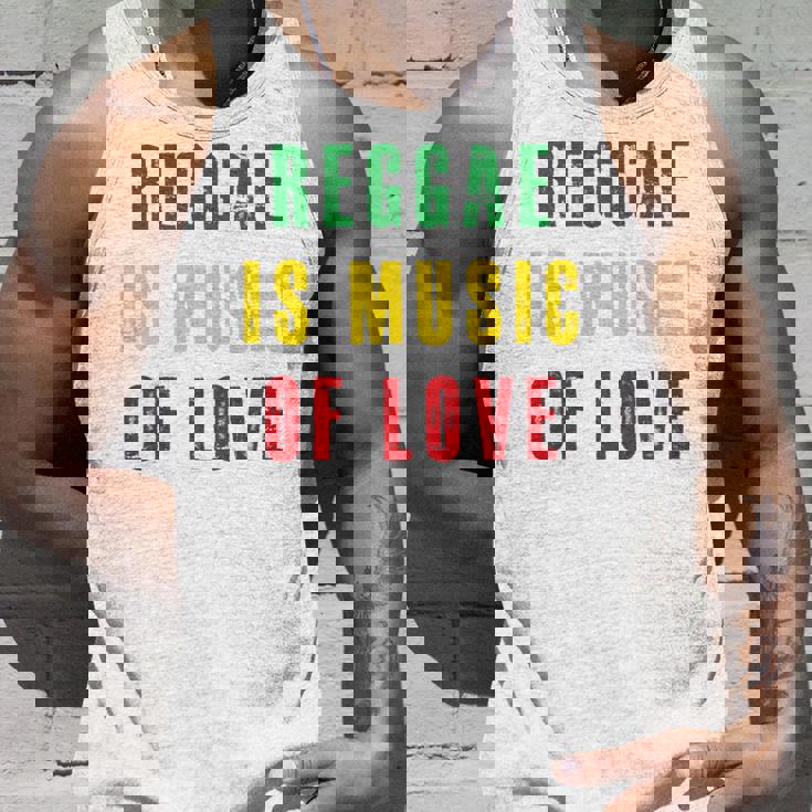 Reggae Is Music Of Love 長袖tシャツ タンクトップ 彼への贈り物