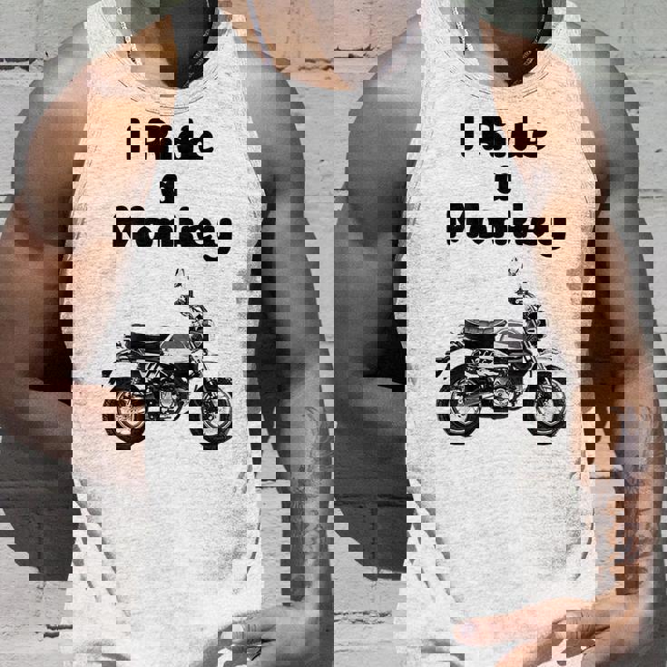 I Ride A Monkey オートバイ ミニバイクシャツ タンクトップ 彼への贈り物