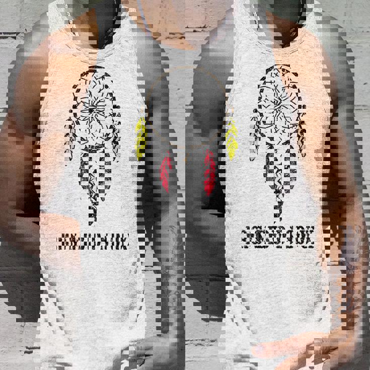 Rosebudioux Tribe Pride ネイティブアメリカン インディアン文化 タンクトップ 彼への贈り物