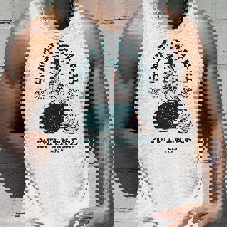 Salty Beach Port Aransas テキサス マーメイドシャツ ダイブバー オイスター タンクトップ 彼への贈り物