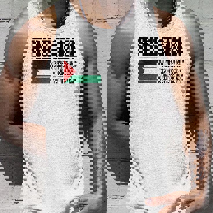 Save Gaza Free Palestine Free Gaza Proud Gaza Palestina タンクトップ 彼への贈り物