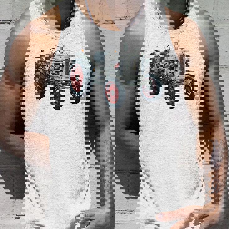 Schueller ヴィンテージ トラクター ドイツ レトロ タンクトップ 彼への贈り物