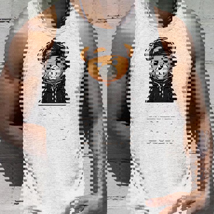 Seriously Bruh ヒップホップ テディベア ティーンエイジャー 男の子 ティーン 格言 長袖tシャツ タンクトップ 彼への贈り物