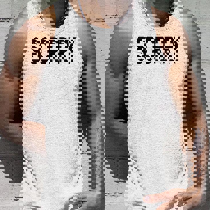 Sorry Das Icho Groß タンクトップ 彼への贈り物