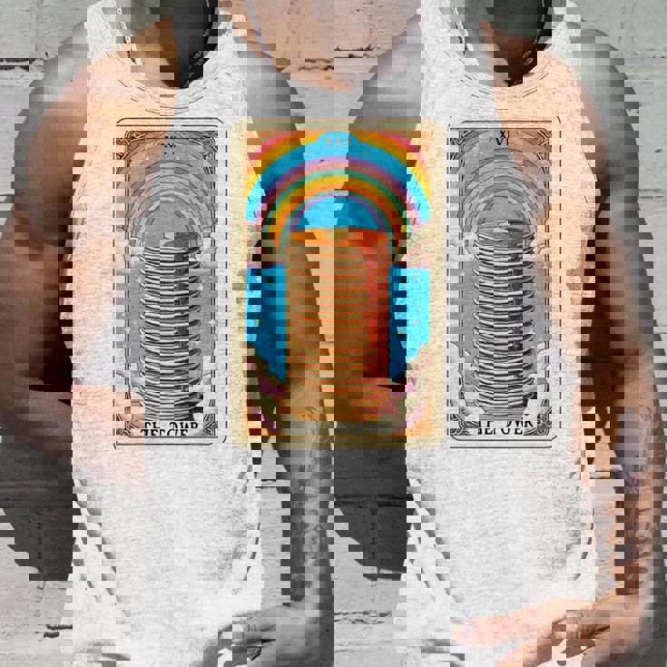 The Tower タロットカード パンケーキタワー 朝食愛好家 長袖tシャツ タンクトップ 彼への贈り物