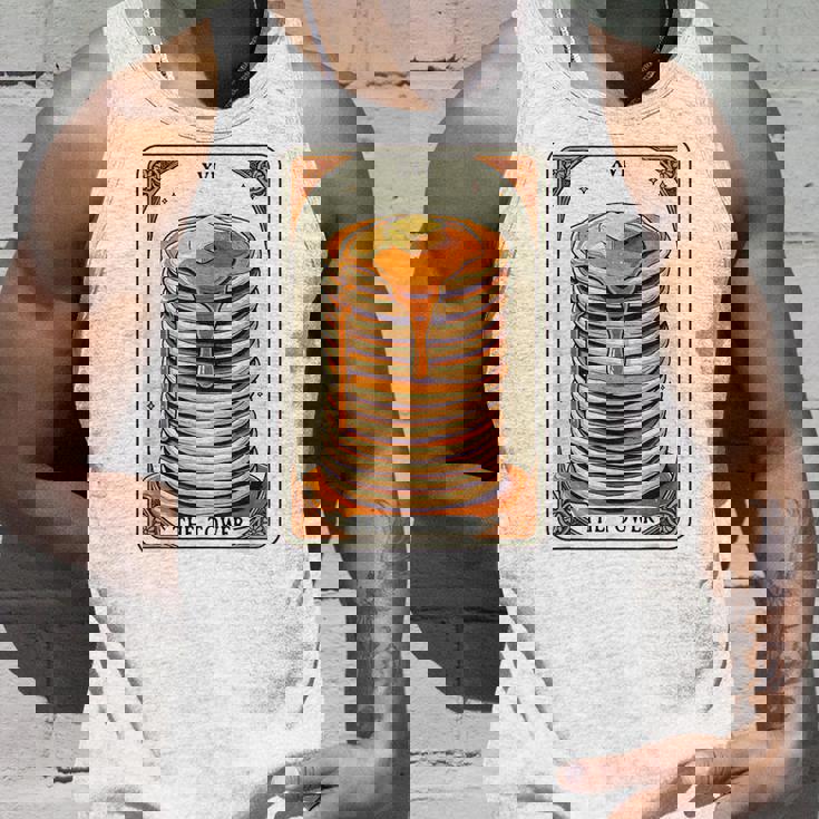 The Tower タロットカード パンケーキタワー 面白いパンケーキ タンクトップ 彼への贈り物