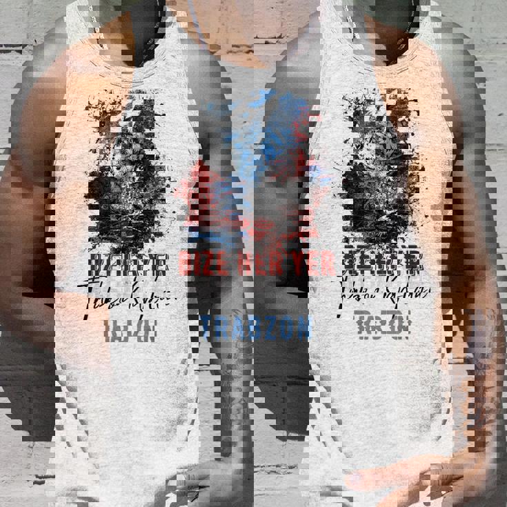 Trabzon 61 Bize Her Yer Trabzon ホワイトエディション タンクトップ 彼への贈り物