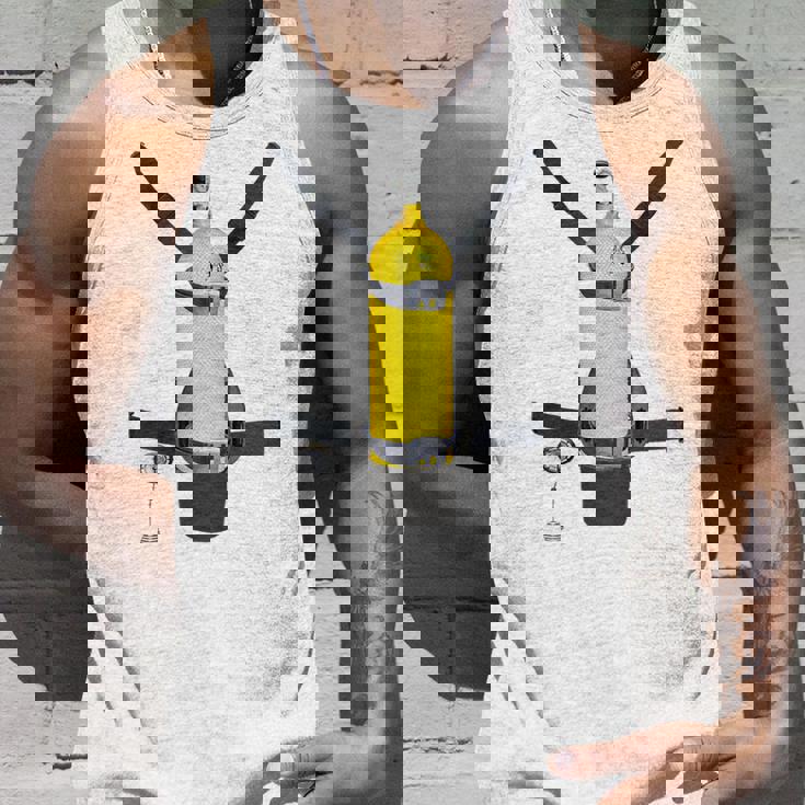 Trompe L'œil スキューバダイビングボトルバック タンクトップ 彼への贈り物