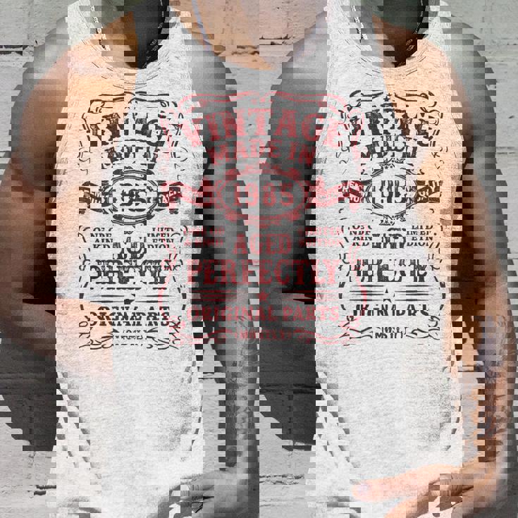 Vintage Made In 1985 The Man Myth Legend 39 Year Old タンクトップ 彼への贈り物