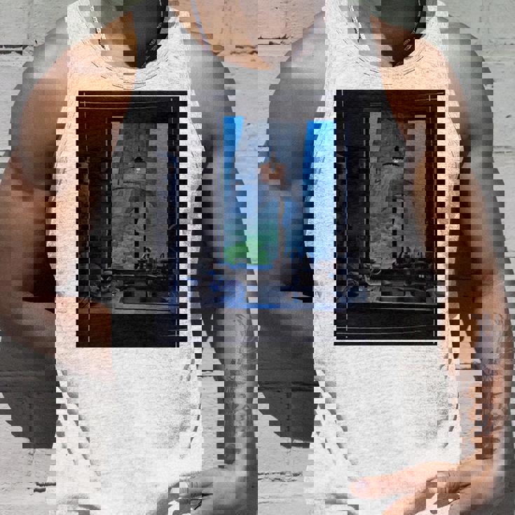 Window Light & Forestiew長袖フォトtシャツ 癒し・インテリア系アート-ユニセックスデザイン 長袖tシャツ タンクトップ 彼への贈り物