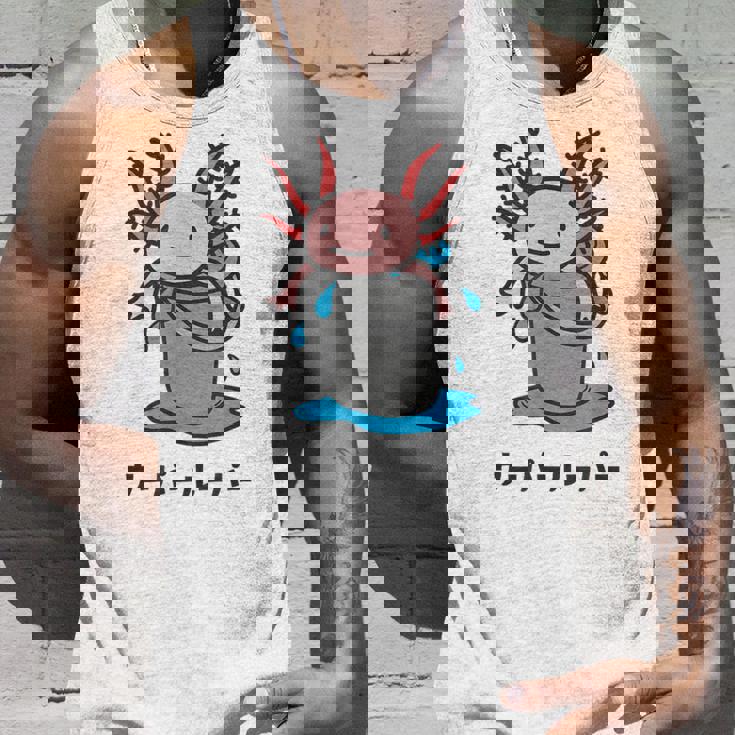 Wooper-Muper メキシカンサラマンダー アフロヘッド かわいい 面白い キッズ タンクトップ 彼への贈り物