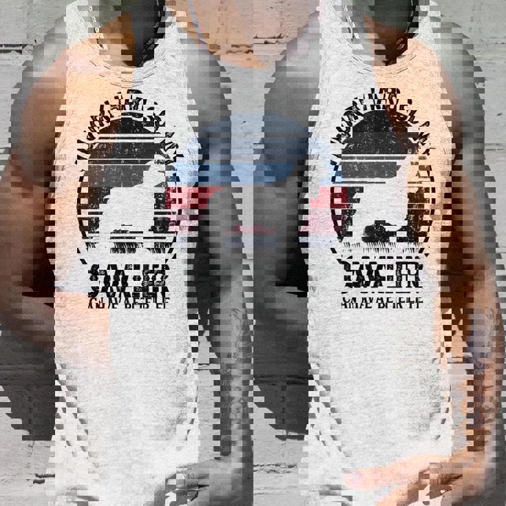 Work Hardo Dog Have Life 面白いレトロキャバリア タンクトップ 彼への贈り物