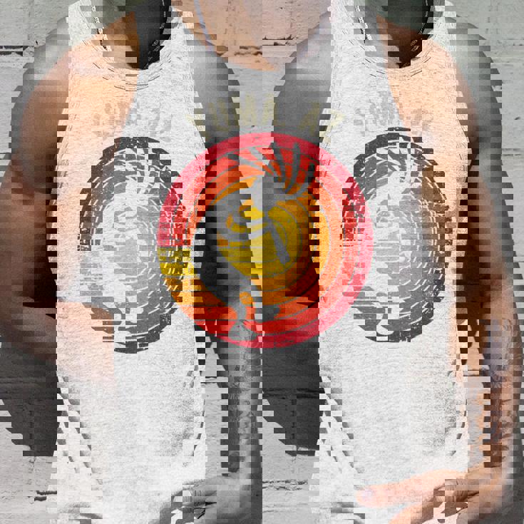 Yuma アリゾナ ダンシング ココペリ アンティーク調デザイン 長袖tシャツ タンクトップ 彼への贈り物