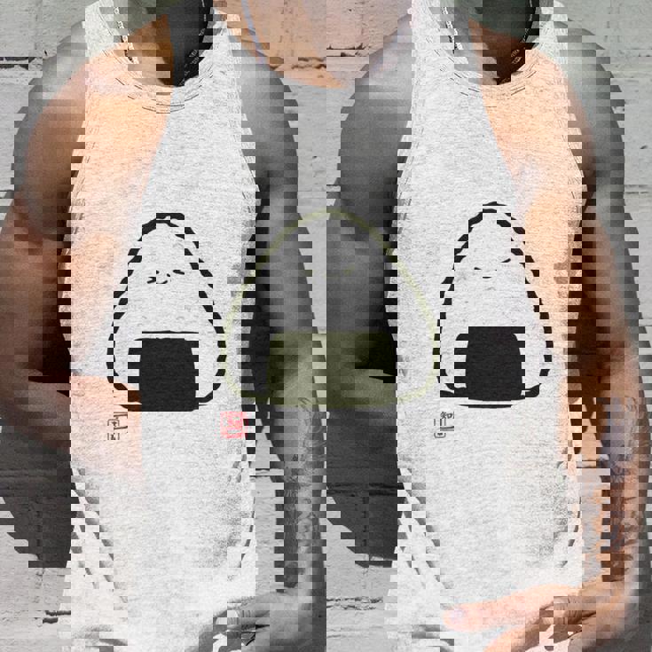 「パン-おにぎり」おもしろ 筆文字 服裏側 面白い文字入り 長袖tシャツ タンクトップ 彼への贈り物