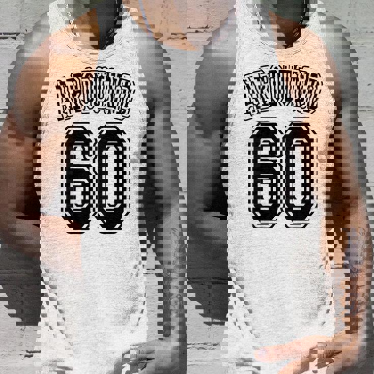 【バックプリント・背中側】Around 60 還暦 アラカン アラウンド 六十歳 お誕生日 60代 面白 タンクトップ 彼への贈り物