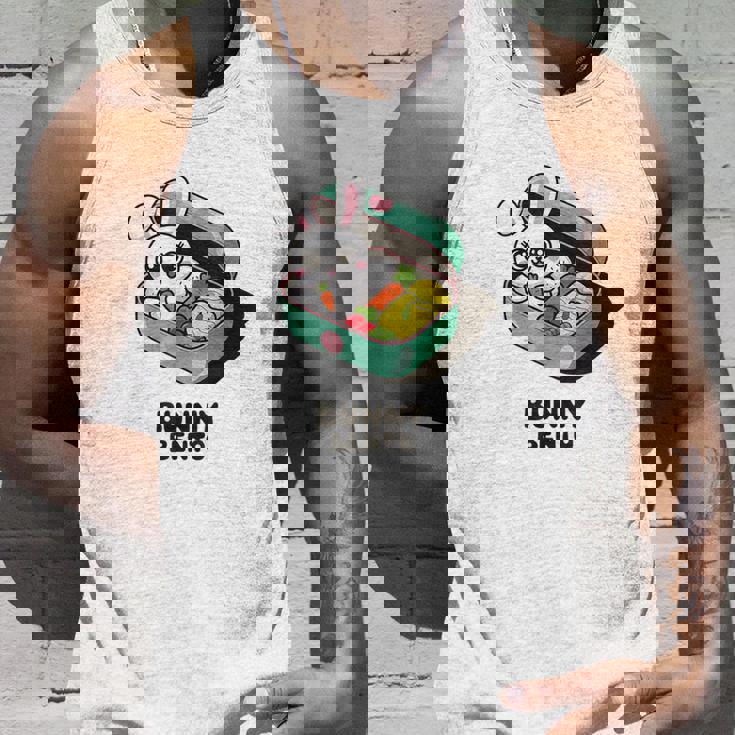 うさぎ弁当 かわいいウサギの和風弁当 ダジャレ タンクトップ 彼への贈り物