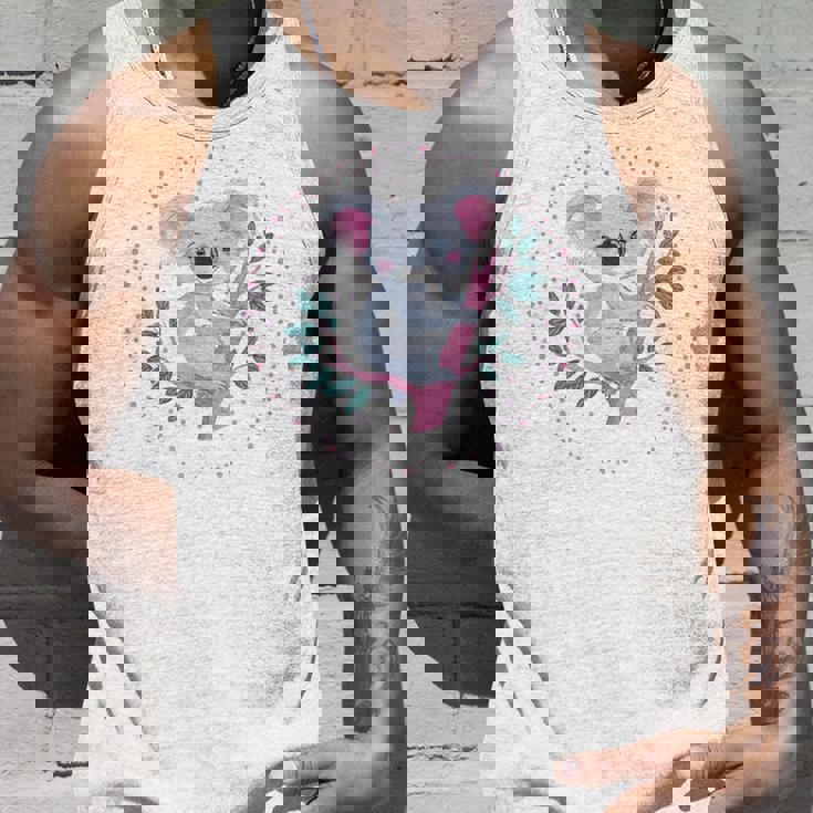 かわいいコアラガール おもしろコアラ 長袖tシャツ タンクトップ 彼への贈り物