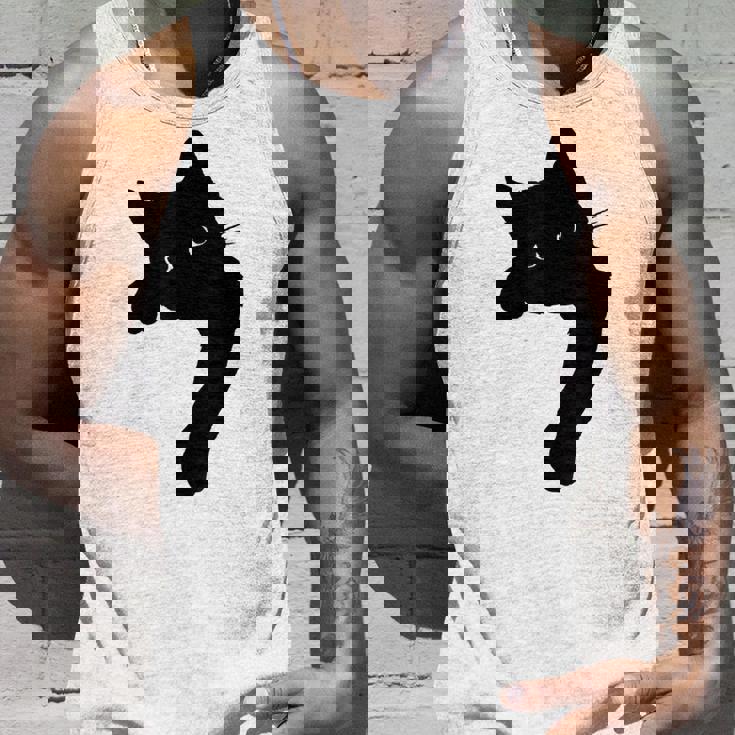 かわいい黒猫tシャツ ユニセックス タンクトップ 彼への贈り物