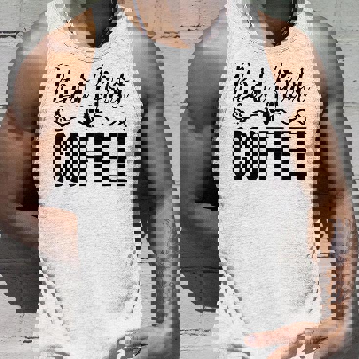 しかし、コーヒー愛好家のための最初のコーヒーカフェイン飲料の見積もり タンクトップ 彼への贈り物