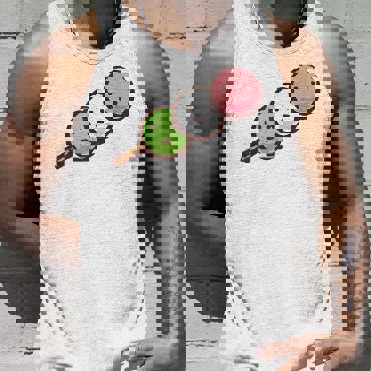 だんご 団子 和菓子 花見団子 三色団子 三兄弟 だんご好き かわいい おもしろ タンクトップ 彼への贈り物