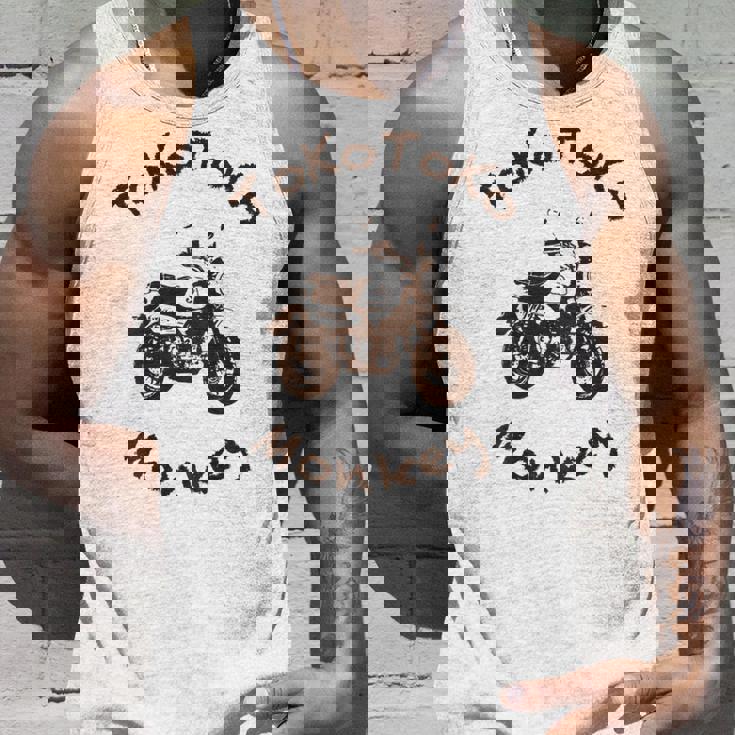 とことこモンキー バックプリント タンクトップ 彼への贈り物