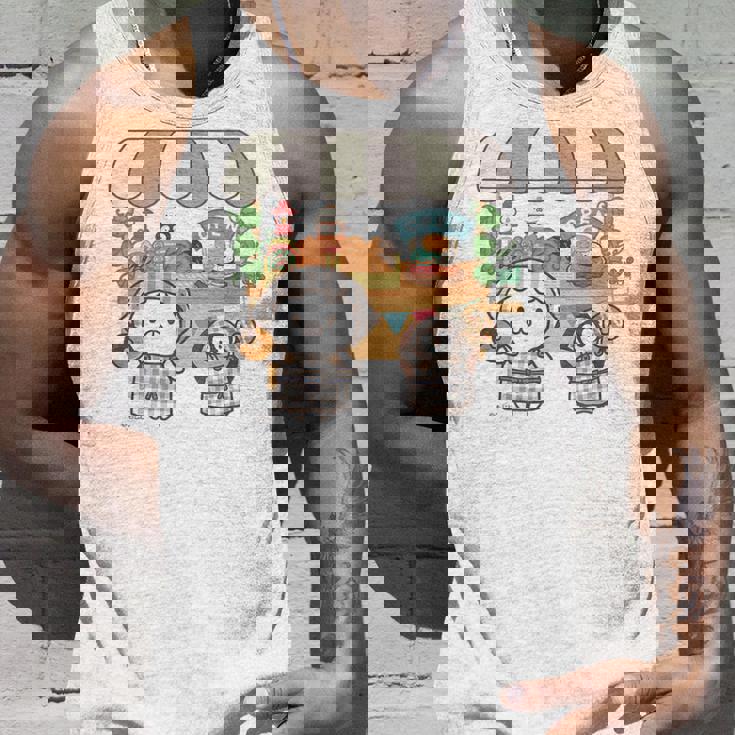 ねこぺん日和 ドーナツワゴン タンクトップ 彼への贈り物