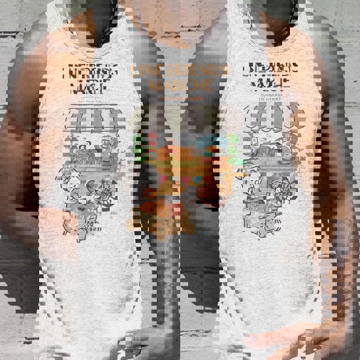 ねこぺん日和 ドーナツ屋さんロゴ付 タンクトップ 彼への贈り物