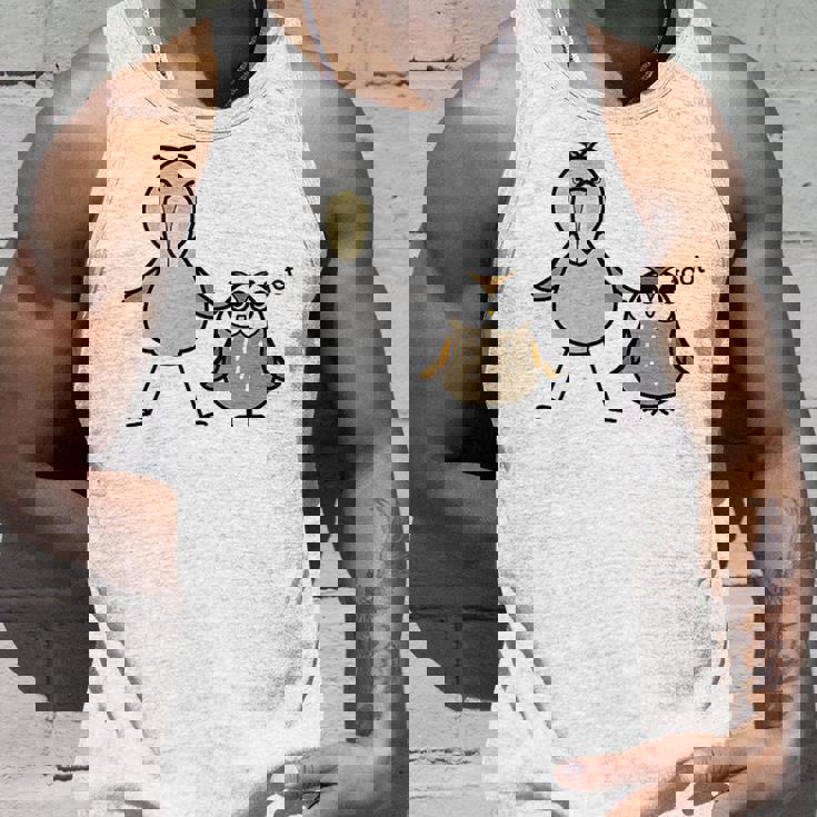 みんな大好きハシビロコウ 動かない鳥 はしび郎クラブtシャツ ハシビ郎とフクロウ Zoo ハシビロコウ フクロウ 鳥 タンクトップ 彼への贈り物