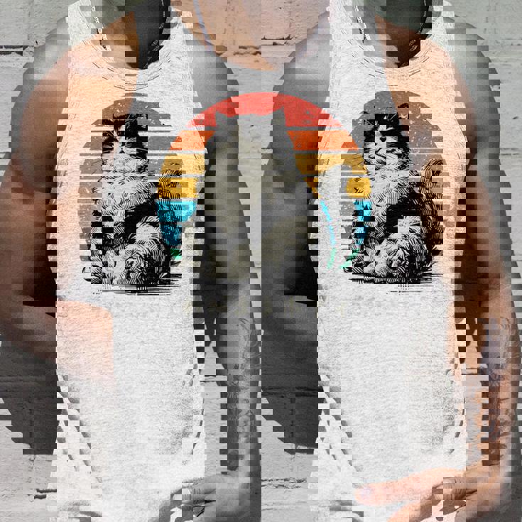 わがままボディ 猫 ねこ 太ったねこ ぽっちゃり ねこ好き かわいい おもしろ 面白い おもろい 手書き レトロ 長袖tシャツ タンクトップ 彼への贈り物