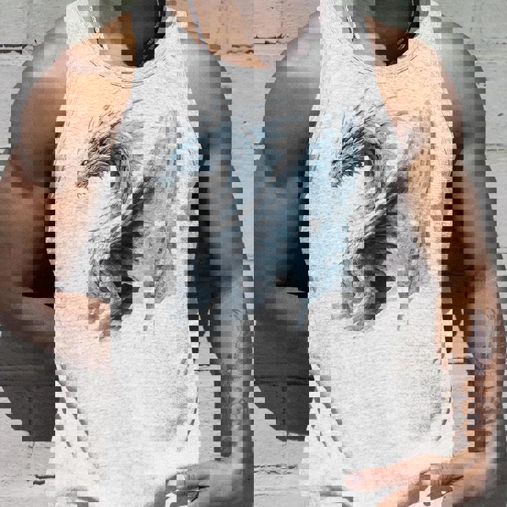 アイスドラゴン グラフィック 神話アート アイスドラゴン タンクトップ 彼への贈り物