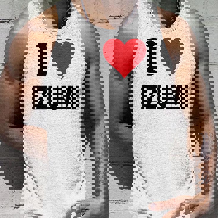 アイハート 和泉 日本 大好き 日本土産アイテム タンクトップ 彼への贈り物