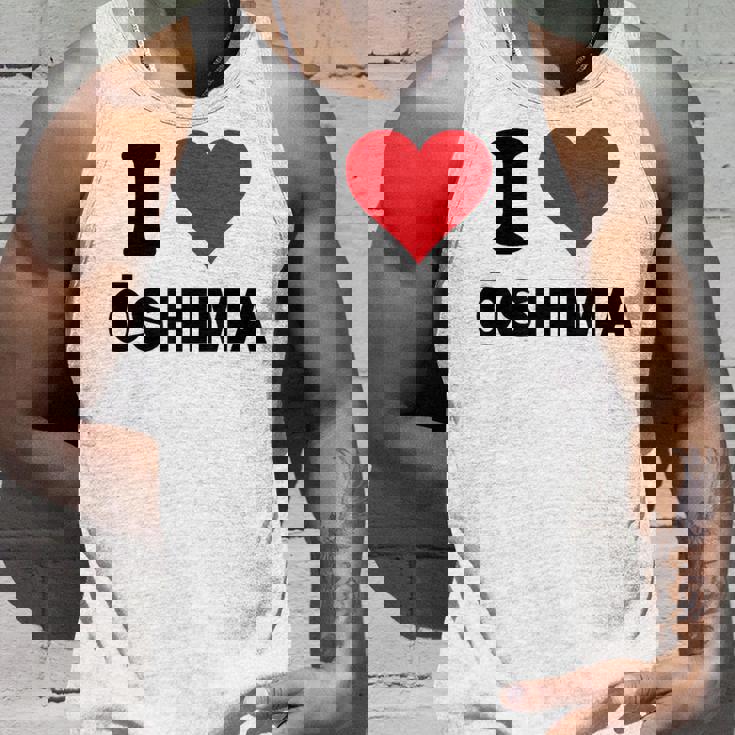 アイハート 大島ジャパンラブ 日本土産 タンクトップ 彼への贈り物