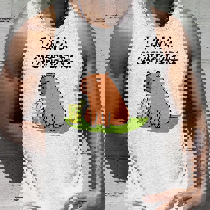 アイ・アム・ア・カイピバラ～カイピリーニャ・カクテル好きのカピバラ～ タンクトップ 彼への贈り物