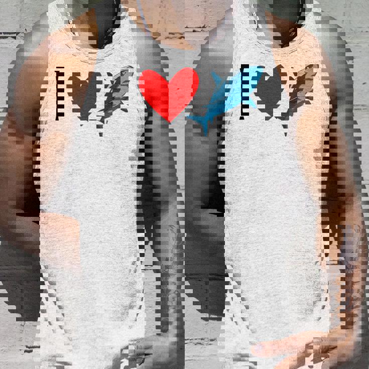 アイ・ラブ・シャークス タンクトップ 彼への贈り物