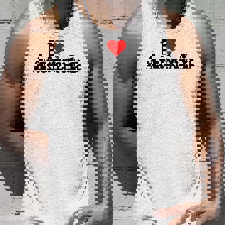 アイ・ラブ・ハート・オーストラリア タンクトップ 彼への贈り物