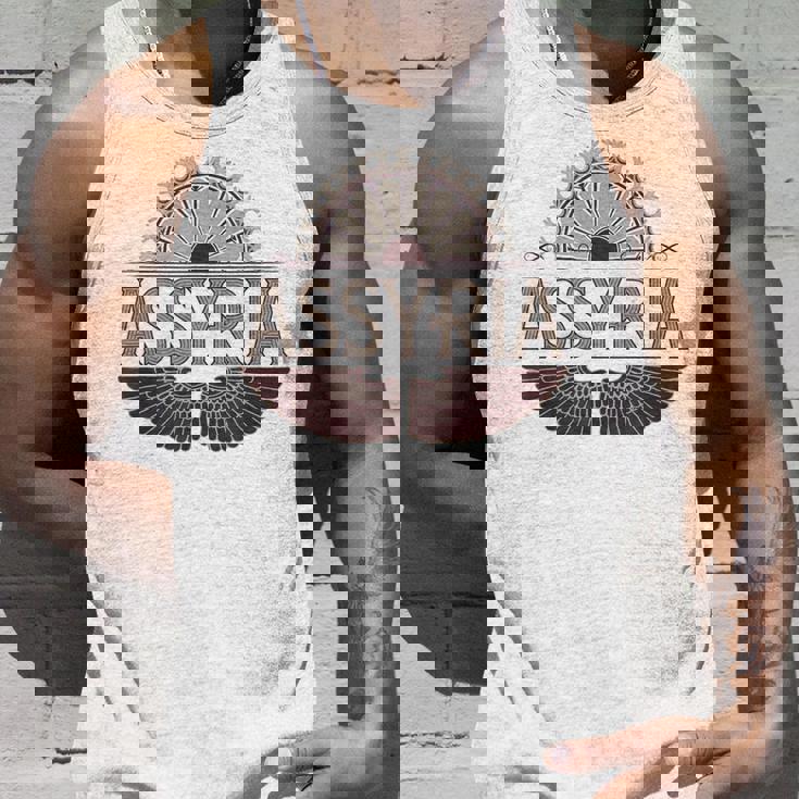 アッシリア 古代アッシリア帝国のシンボル タンクトップ 彼への贈り物