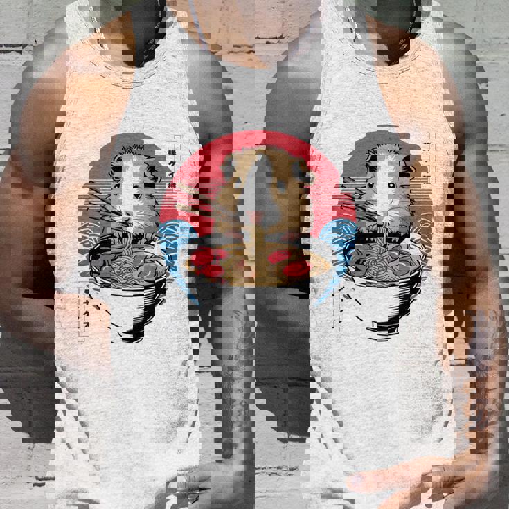 アニメ モルモット 漫画 カワイイ ねこ 日本のラーメン モルモット 長袖tシャツ タンクトップ 彼への贈り物