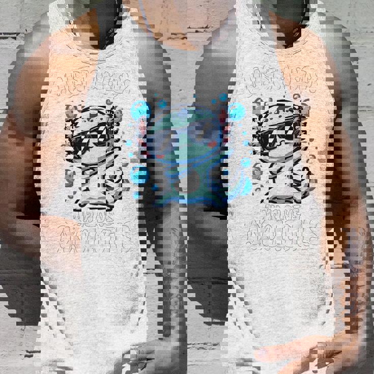 アホロートルを愛するjust A Boy タンクトップ 彼への贈り物